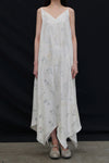 Mutedance 25 Spring/Summer Linen/Silk Printed Long Skirt MD-MD25SS115-HOARY MD25SS113